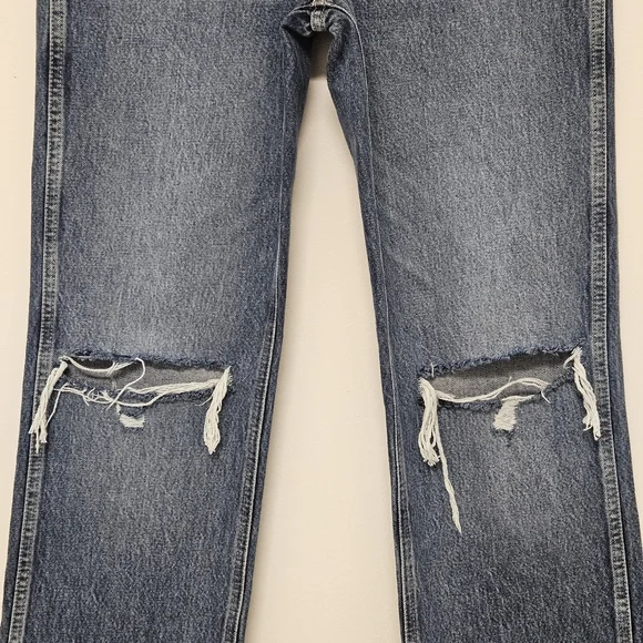 📌241 RE/DONE DISTRESSED  90S HIGH RISE LOOSE JEANS WOMEN'S SIZE 27 - Picture 5 of 15